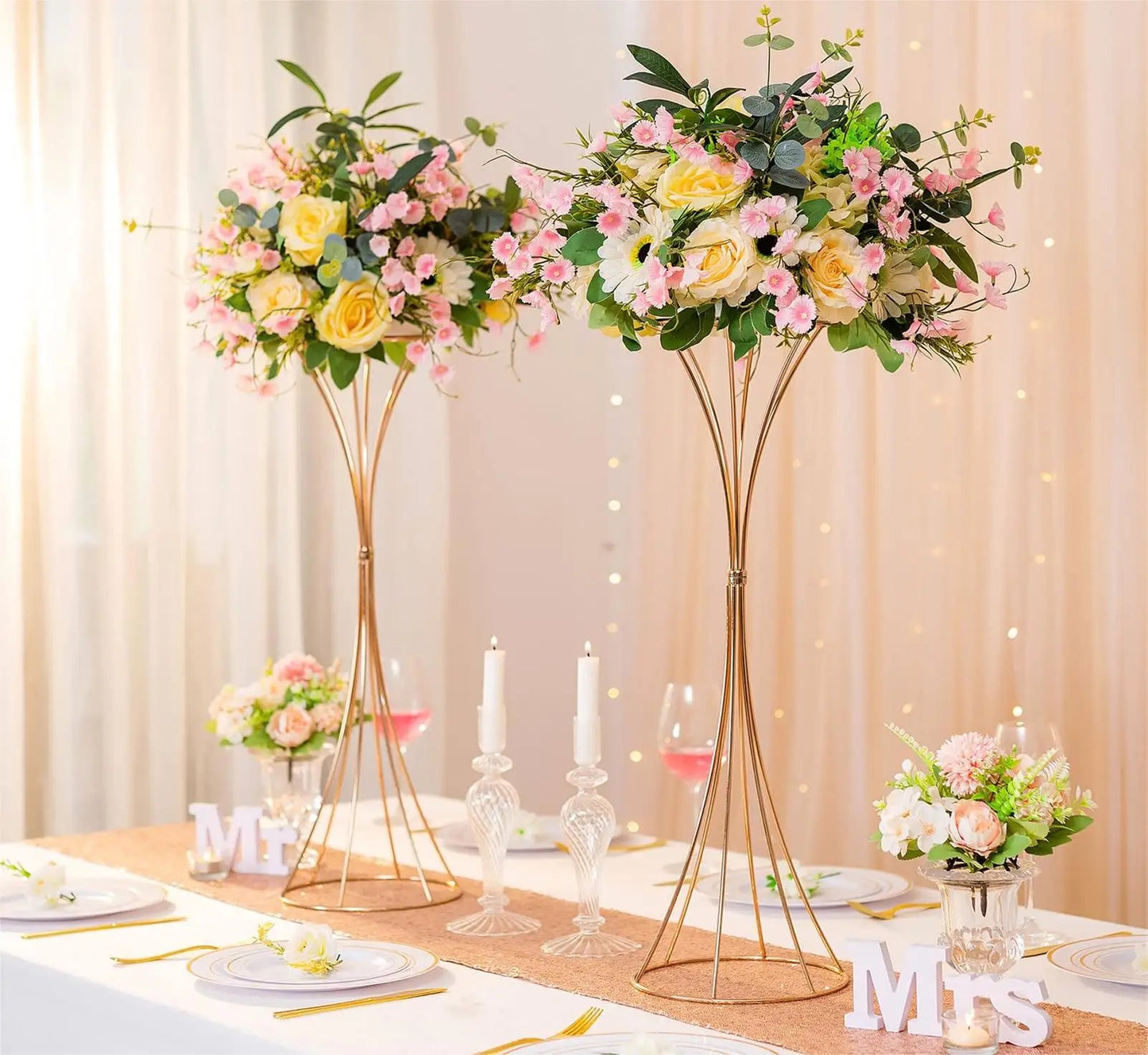 Centre de Table avec Bouquet